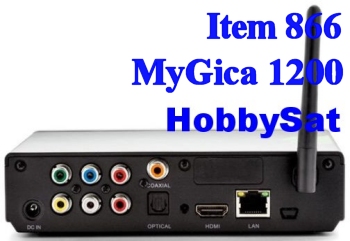 Back of Android Media TV Box - MyGica ATV1200 Dual Core